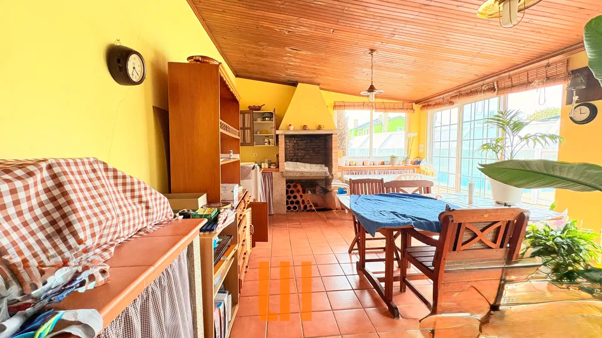 Kitchen of Houses for sale in Oleiros  with Heating, Private garden and Parquet flooring
