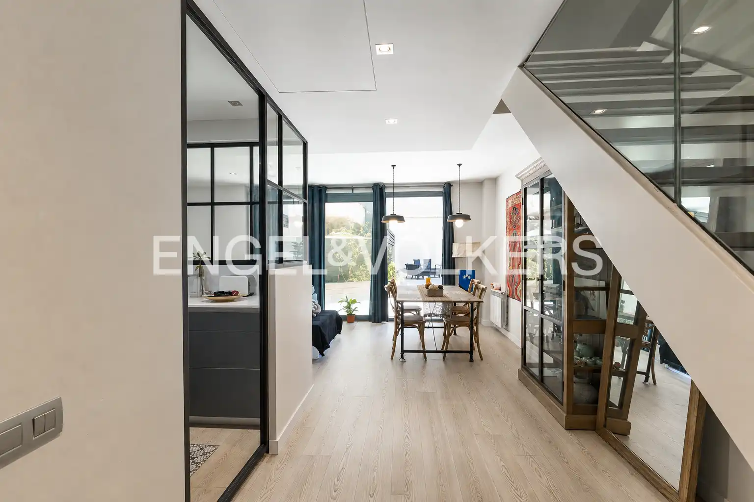 Dining room of Duplexes for sale in Barcelona  with Air Conditioner, Heating and Terrace