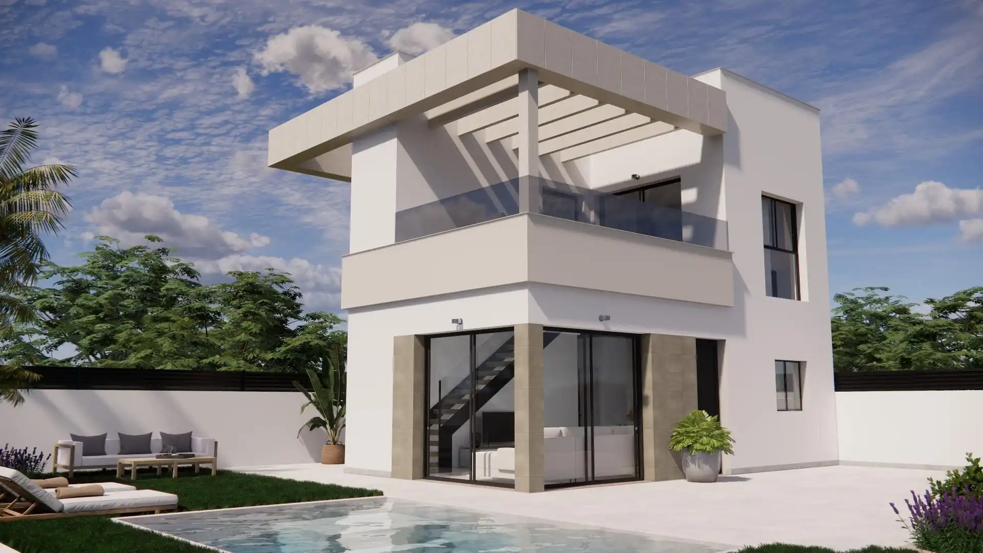 Villa avec piscine à vendre à Desamparados - Hurchillo - Torremendo