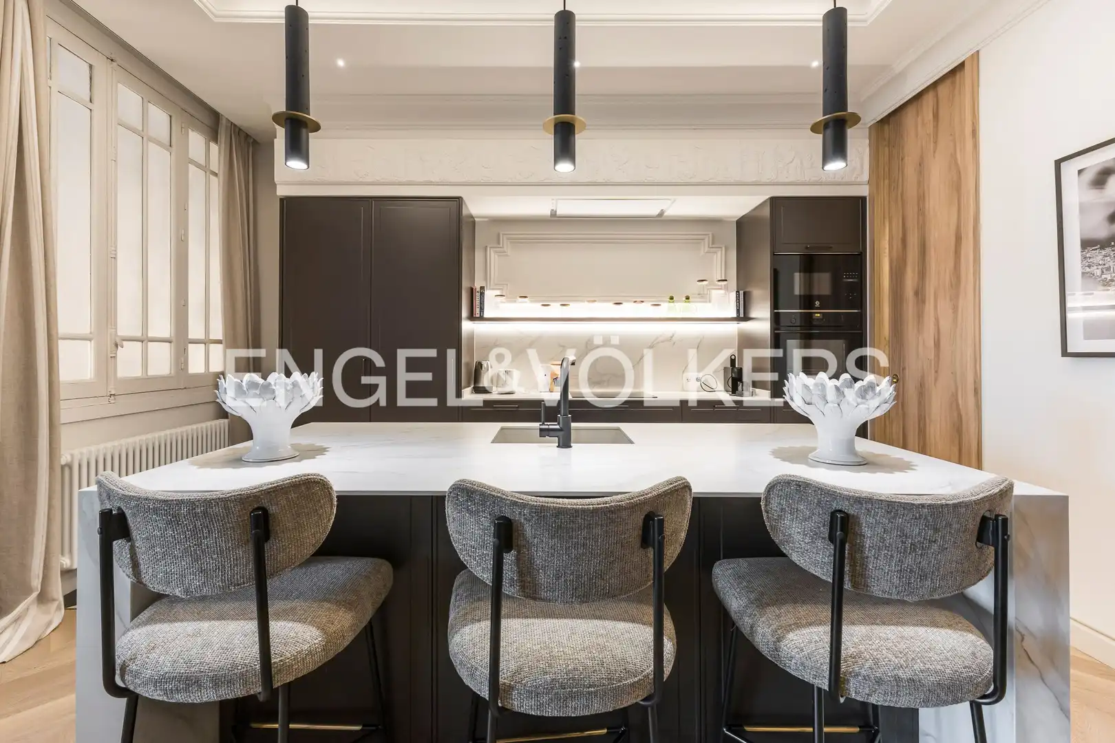 Cocina de Apartamento de alquiler en Rivas-Vaciamadrid con Aire acondicionado, Calefacción y Amueblado