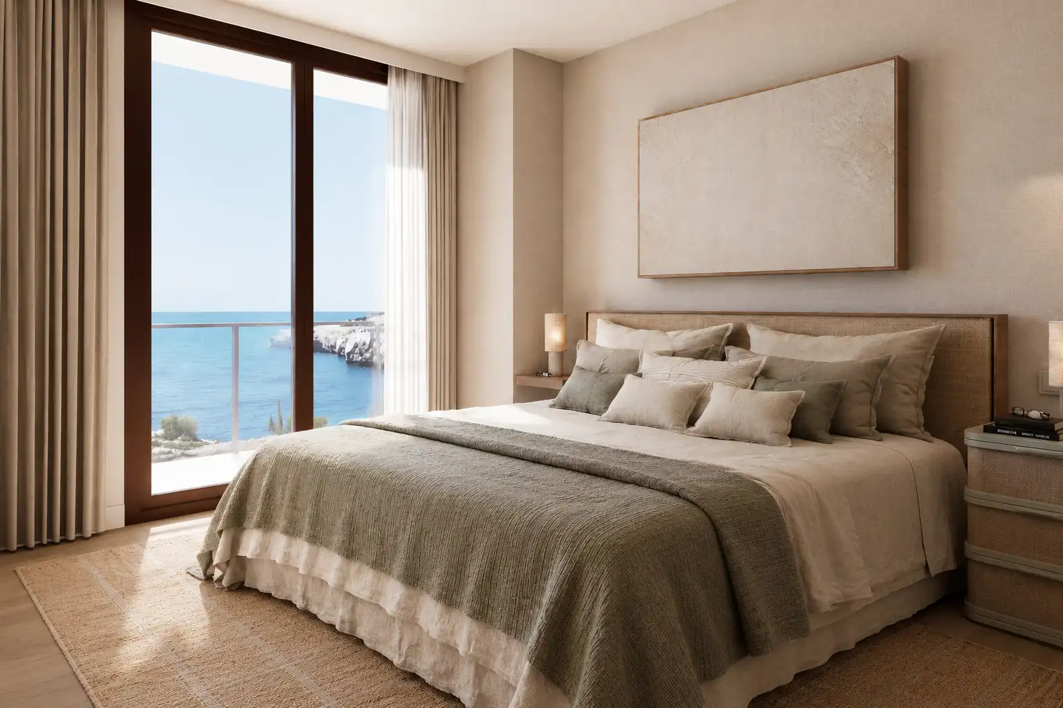 Bedroom of Flat for sale in Ciutadella de Menorca  with Air Conditioner, Terrace and Community pool