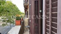 Balcony of Flat for sale in  Barcelona Capital  with Heating, Oven and Alarm