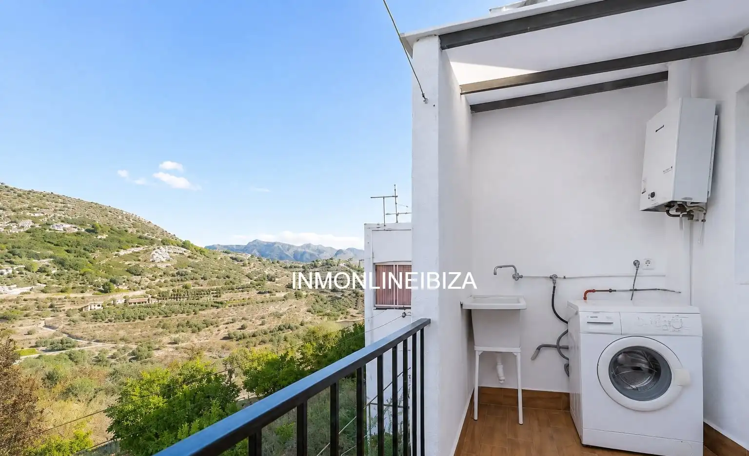 Balcony of Houses for rent in Tàrbena  with Terrace, Furnished and Oven