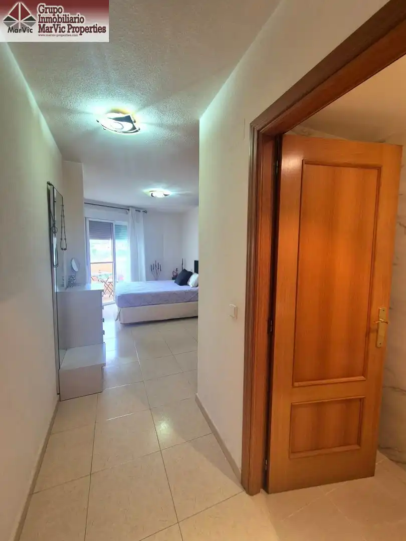 Schlafzimmer von Dachboden zum Verkauf in Villajoyosa / La Vila Joiosa mit Klimaanlage, Terrasse und Balkon