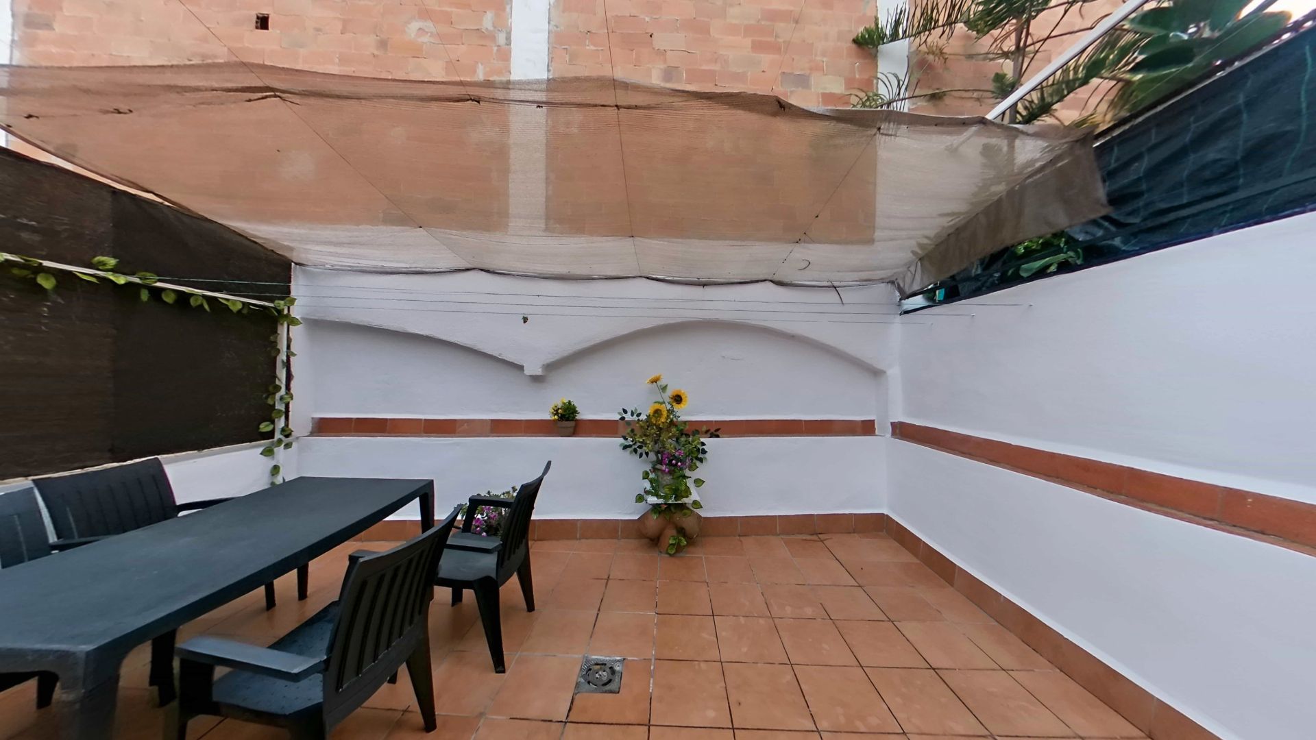 Terrace of Single-family semi-detached for sale in Sabadell  with Air Conditioner, Heating and Parquet flooring