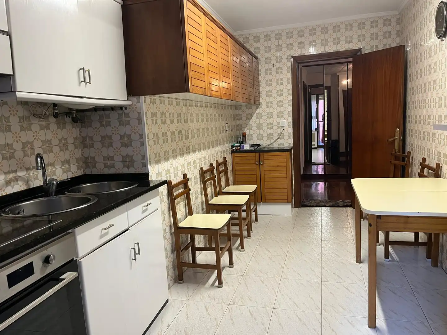 Küche von Wohnung zum Verkauf in Bilbao  mit Heizung, Terrasse und Balkon