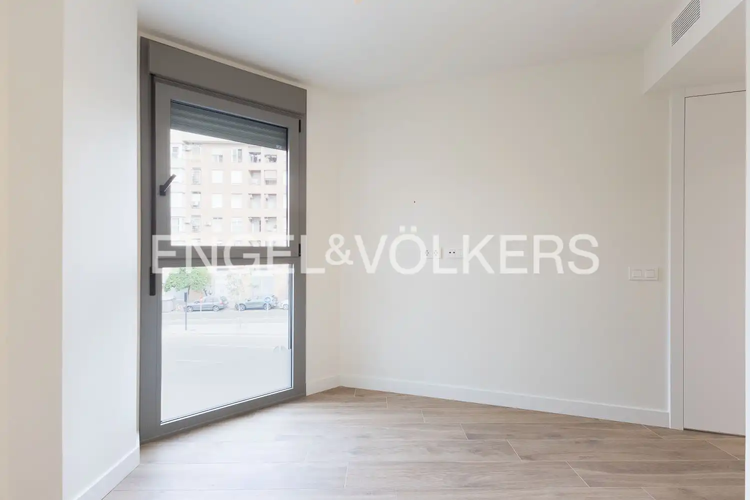 Bedroom of Flat for rent in Valencia  with Air Conditioner, Heating and Parquet flooring