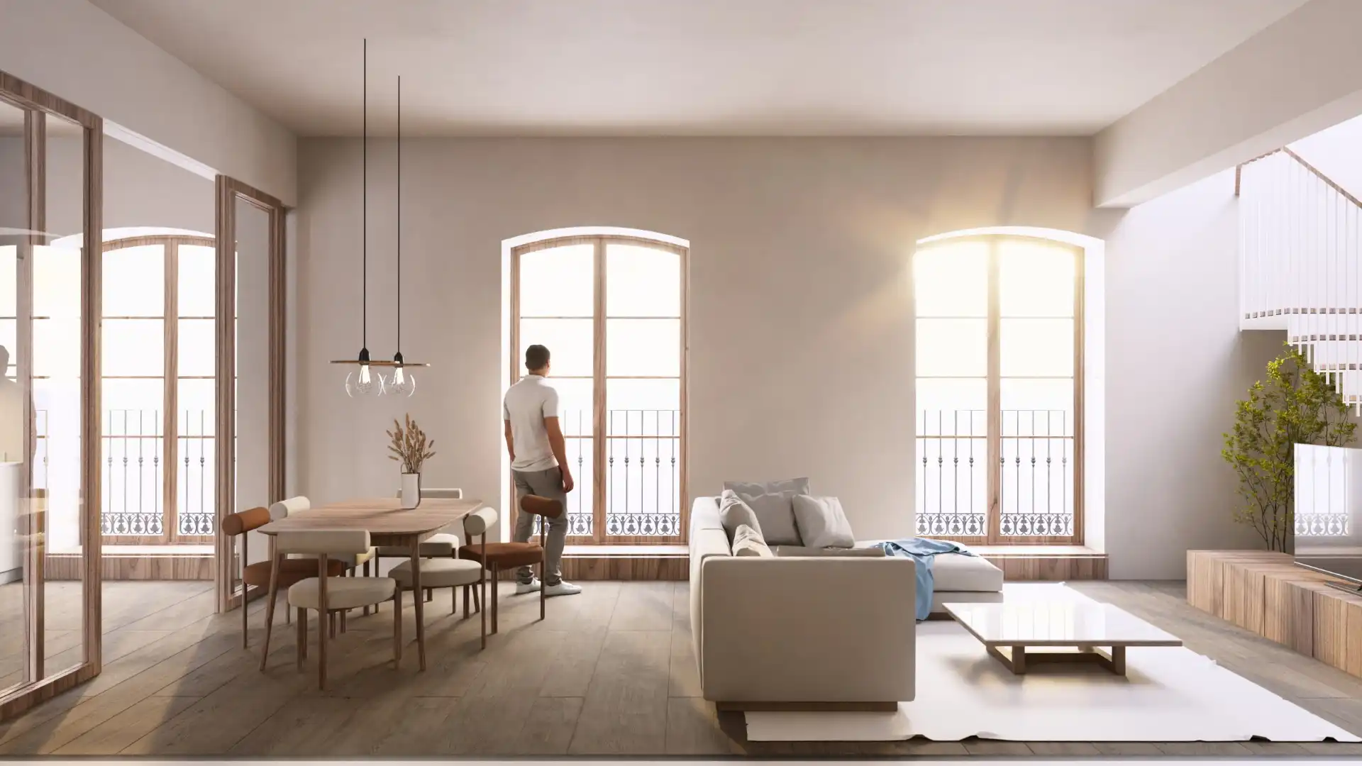 Living room of Duplexes for sale in Palencia