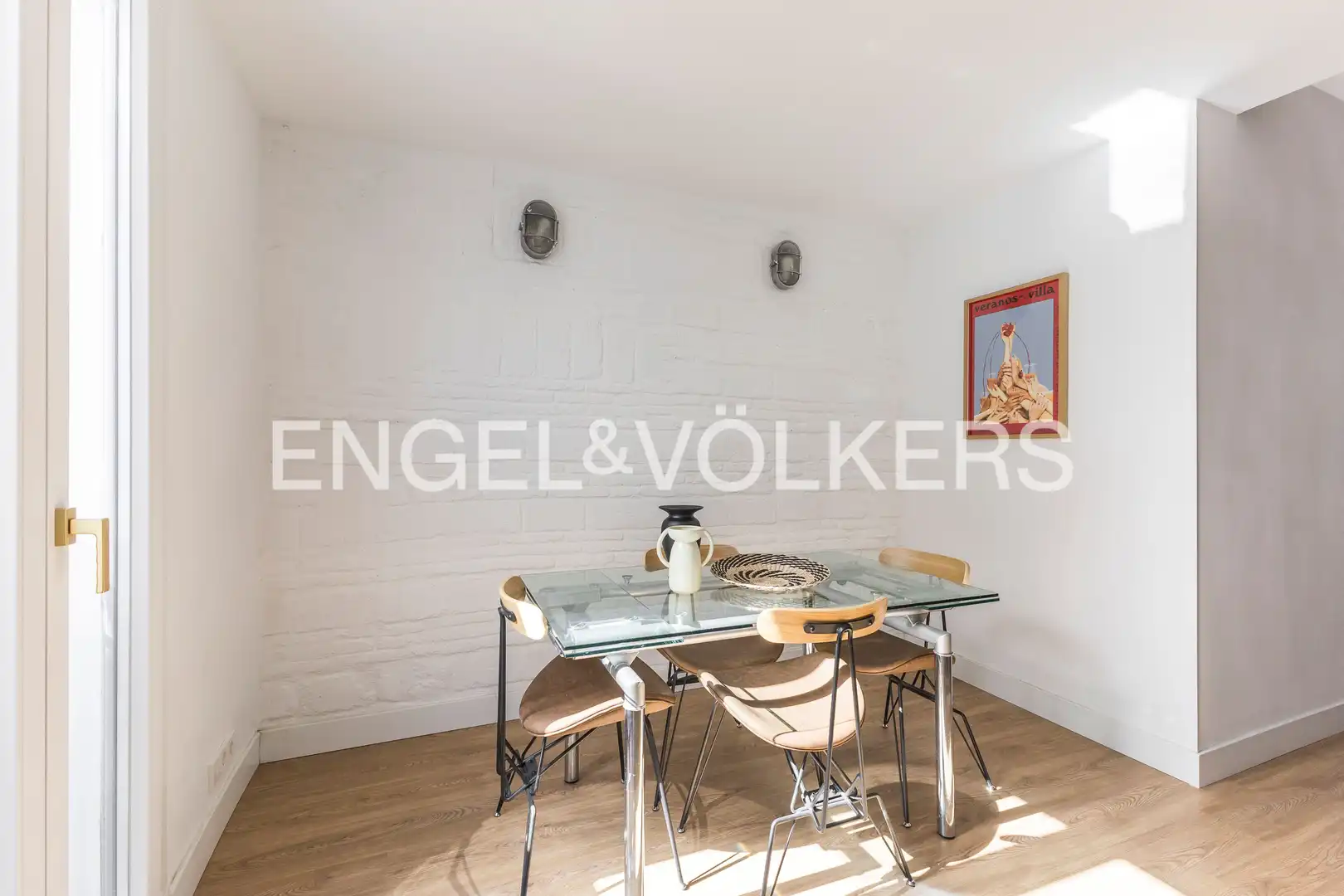 Esszimmer von Maisonette zur Miete in Madrid mit Klimaanlage und Heizung
