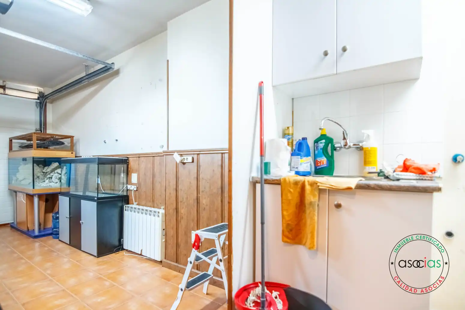 Cocina de Casa adosada en venta en Grado con Calefacción, Jardín privado y Parquet