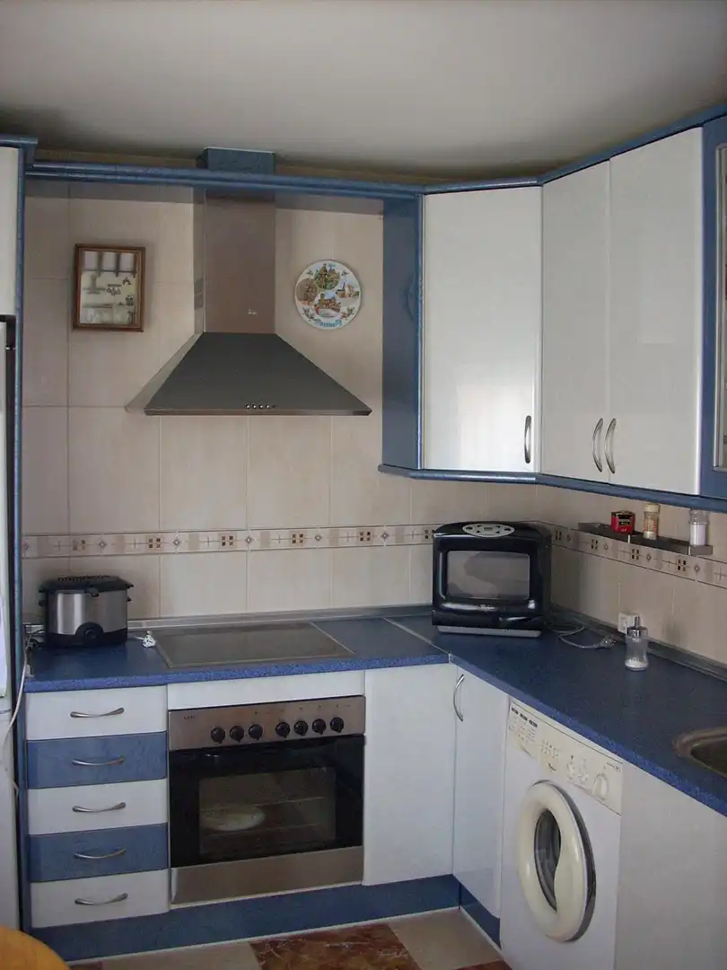 Cocina de Casa adosada en venta en Santa Cruz del Retamar con Calefacción, Jardín privado y Terraza