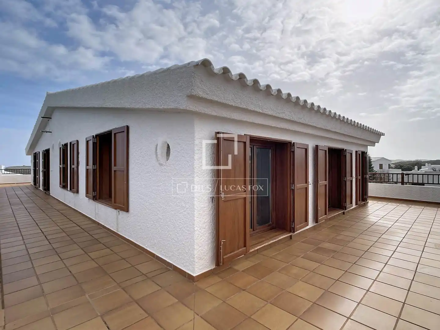 Außenansicht von Haus oder Chalet zum Verkauf in Ciutadella de Menorca mit Privatgarten, Terrasse und Schwimmbad
