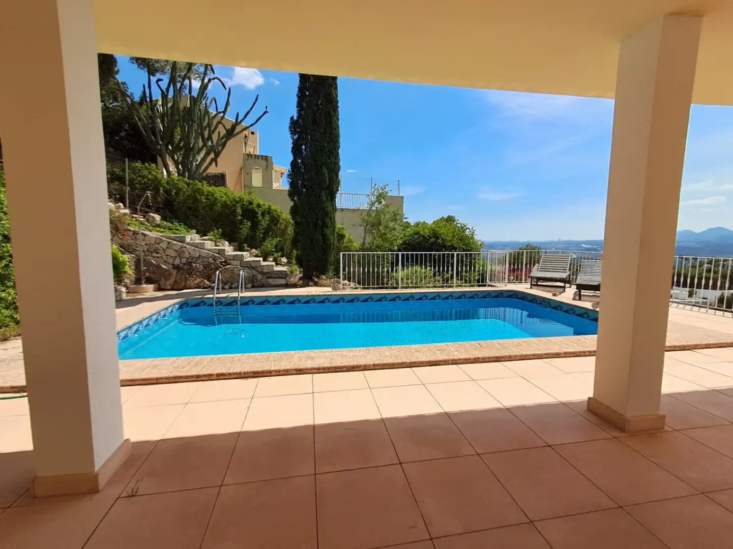 Piscina de Casa o chalet en venta en Altea con Aire acondicionado, Calefacción y Jardín privado