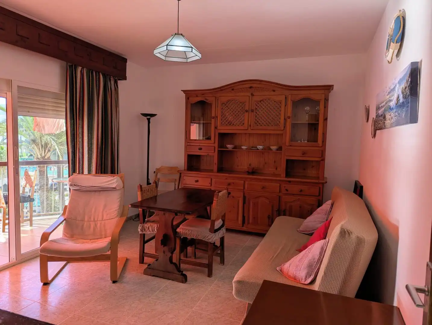 Living room of Flat for rent in Salobreña  with Terrace and Community pool