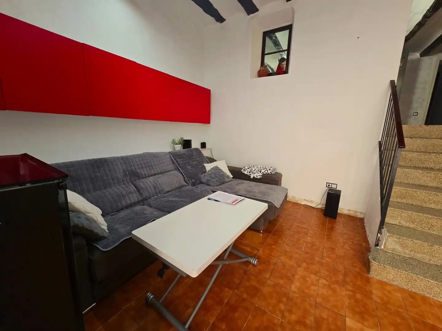 Living room of Detached homes for sale in Salomó  with Air Conditioner, Parquet flooring and Terrace