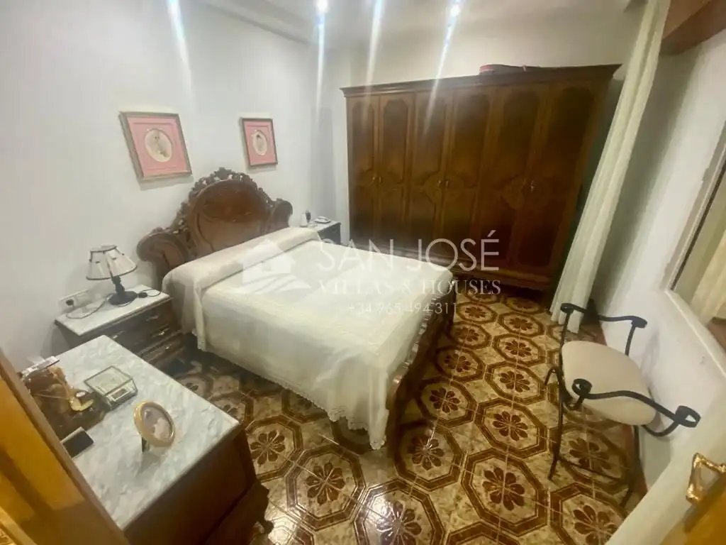 Bedroom of Houses for sale in San Vicente del Raspeig / Sant Vicent del Raspeig  with Air Conditioner, Private garden and Terrace