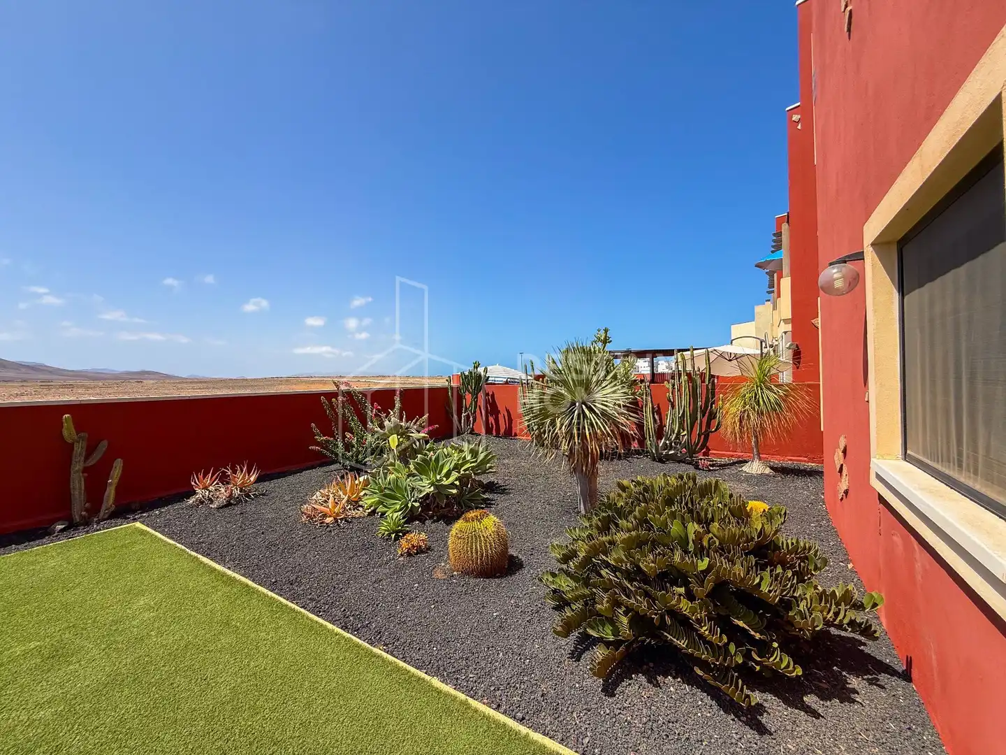 Terrace of Apartments for sale in La Oliva  with Private garden, Terrace and Furnished