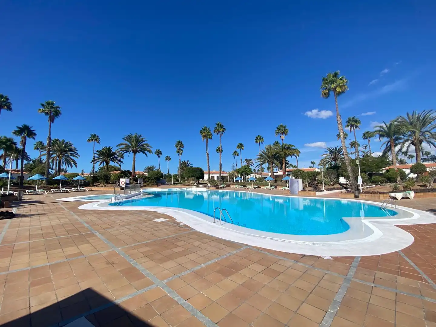 Piscina de Casa o xalet en venda en San Bartolomé de Tirajana amb Aire condicionat, Terrassa i Moblat