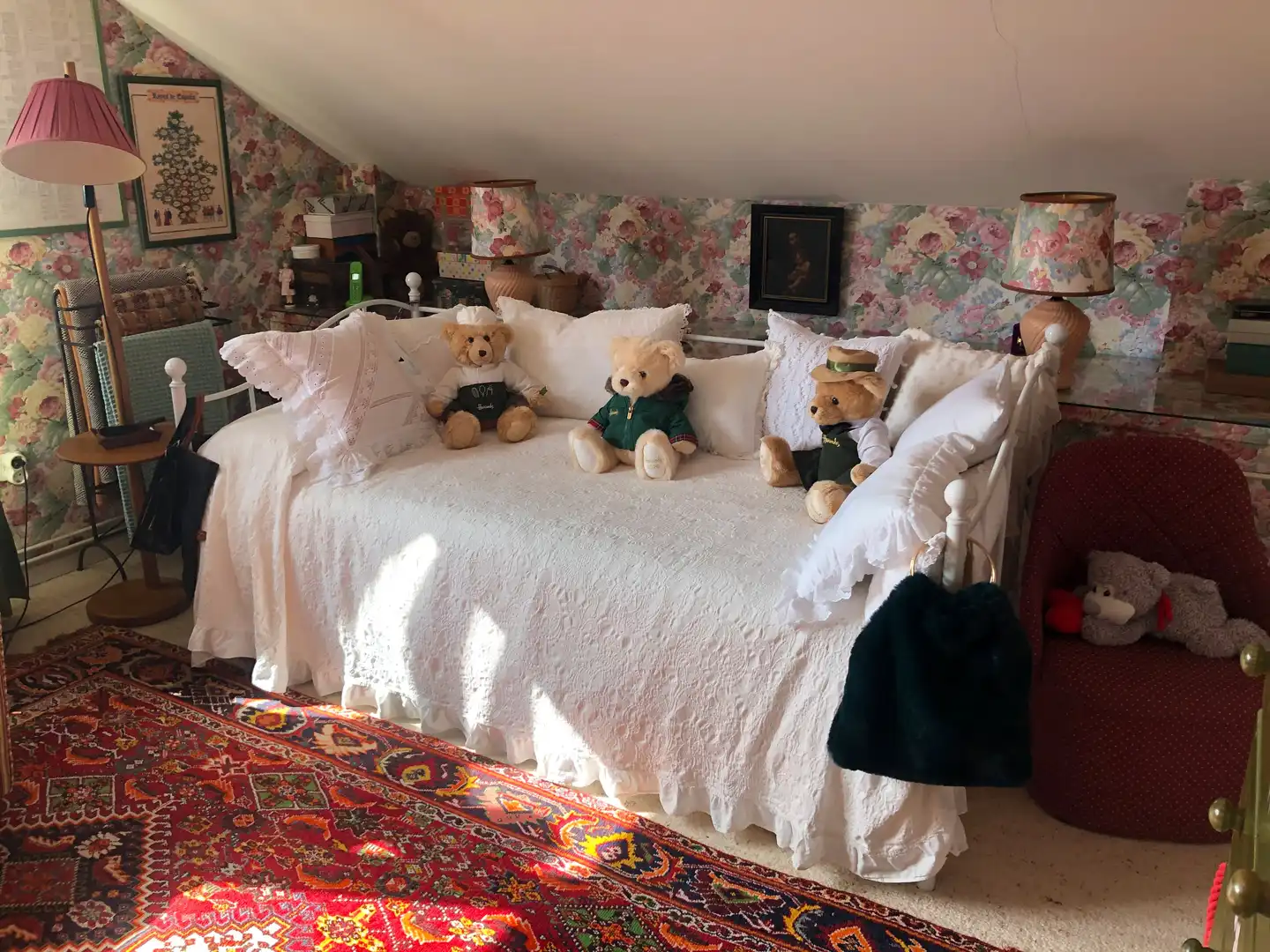 Schlafzimmer von Haus oder Chalet zum Verkauf in Oleiros mit Privatgarten, Parkett und Terrasse