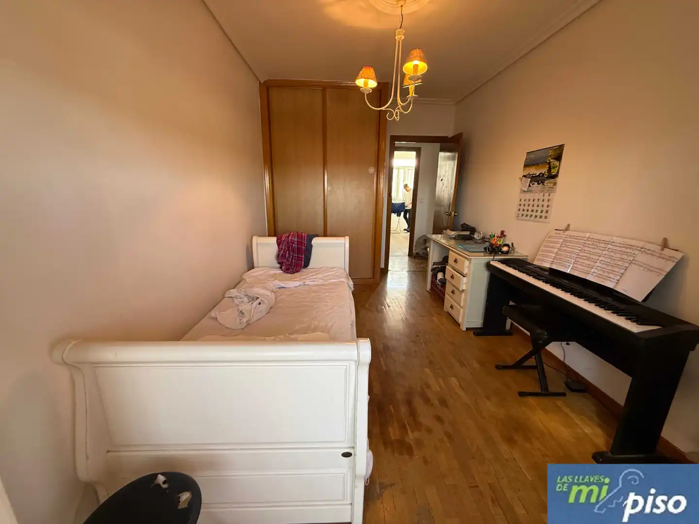 Bedroom of Flat for sale in Montemayor de Pililla  with Heating, Parquet flooring and Terrace