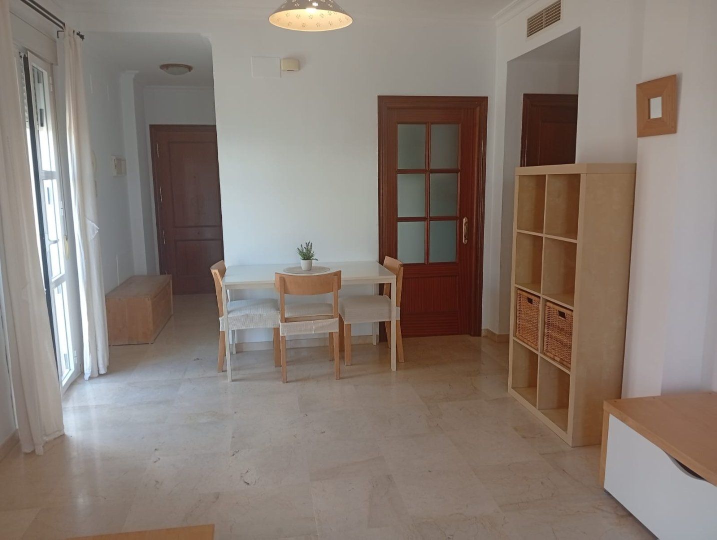 Dining room of Flat for sale in Sanlúcar la Mayor  with Air Conditioner and Heating