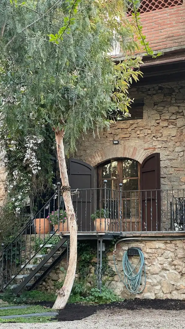 Vista exterior de Casa o xalet en venda en Collbató amb Calefacció, Jardí privat i Terrassa