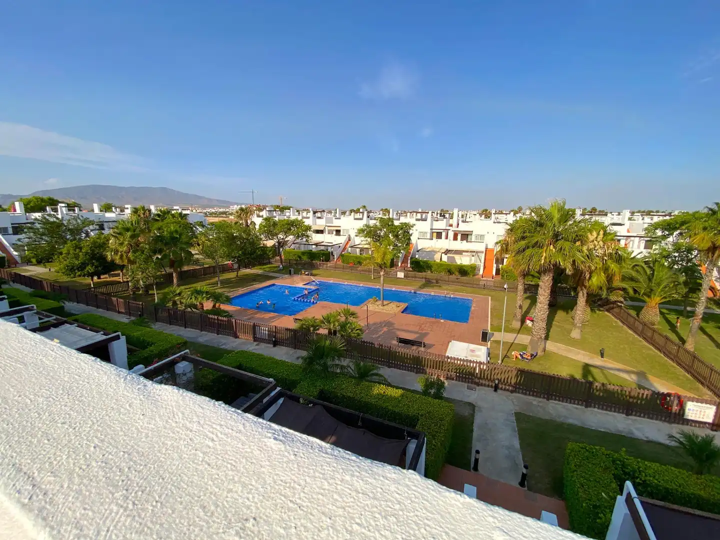 Piscina de Apartamento en venta en Alhama de Murcia con Aire acondicionado, Jardín privado y Amueblado
