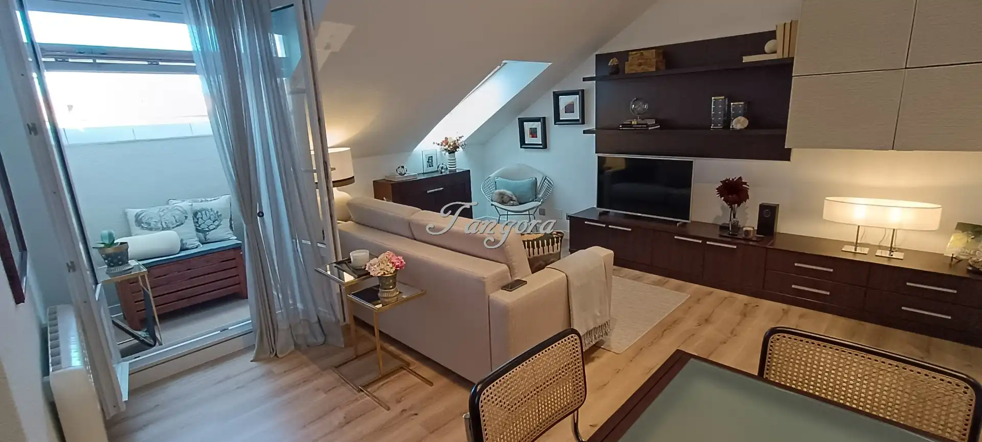 Sala de estar de Ático en venta en Ribamontán al Mar con Calefacción, Jardín privado y Parquet