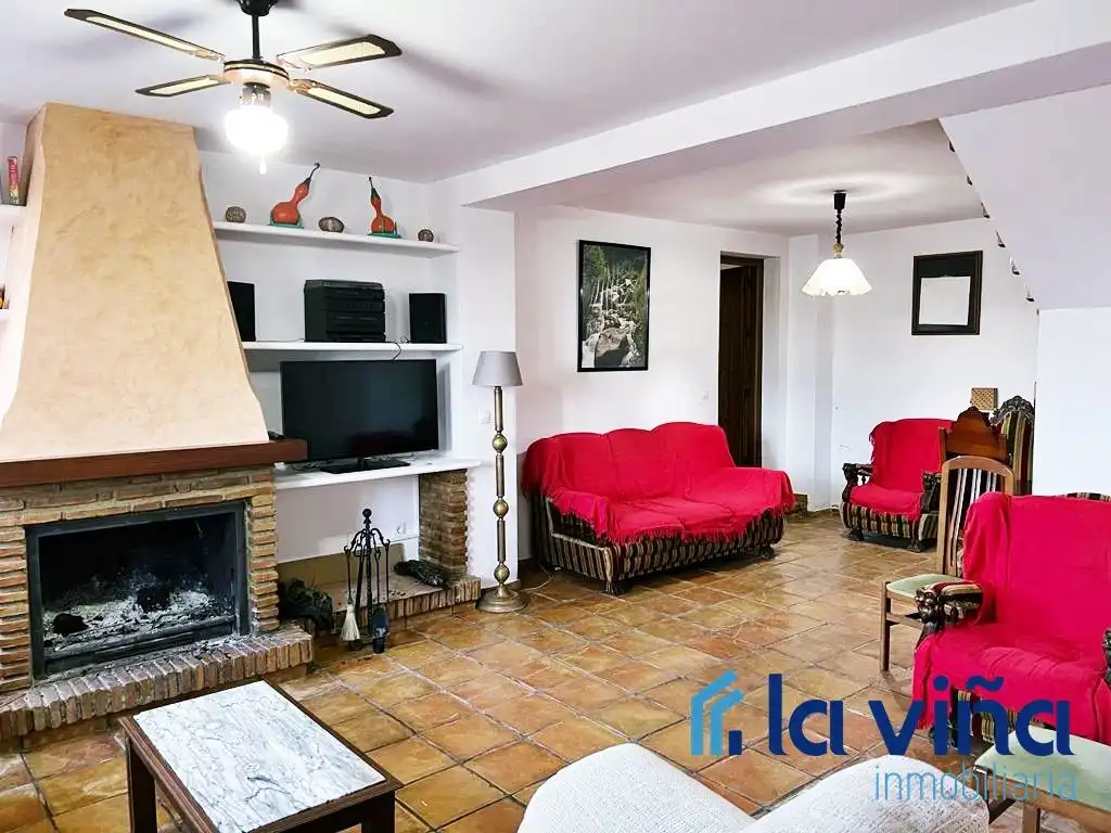 Sala de estar de Casa o chalet en venta en Málaga con Jardín privado, Terraza y Trastero