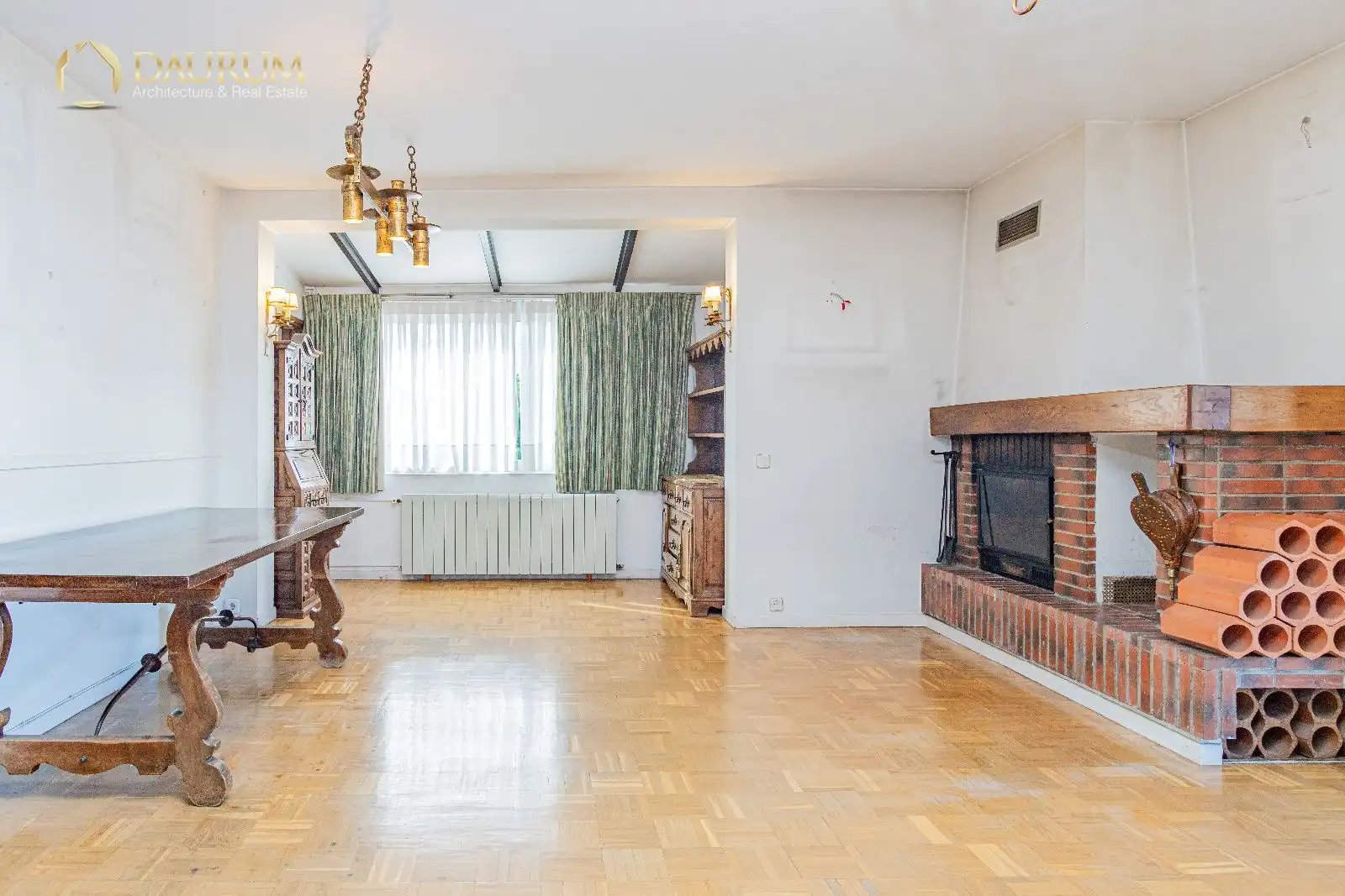 Sala d'estar de Àtic en venda en Madrid amb Calefacció, Terrassa i Traster