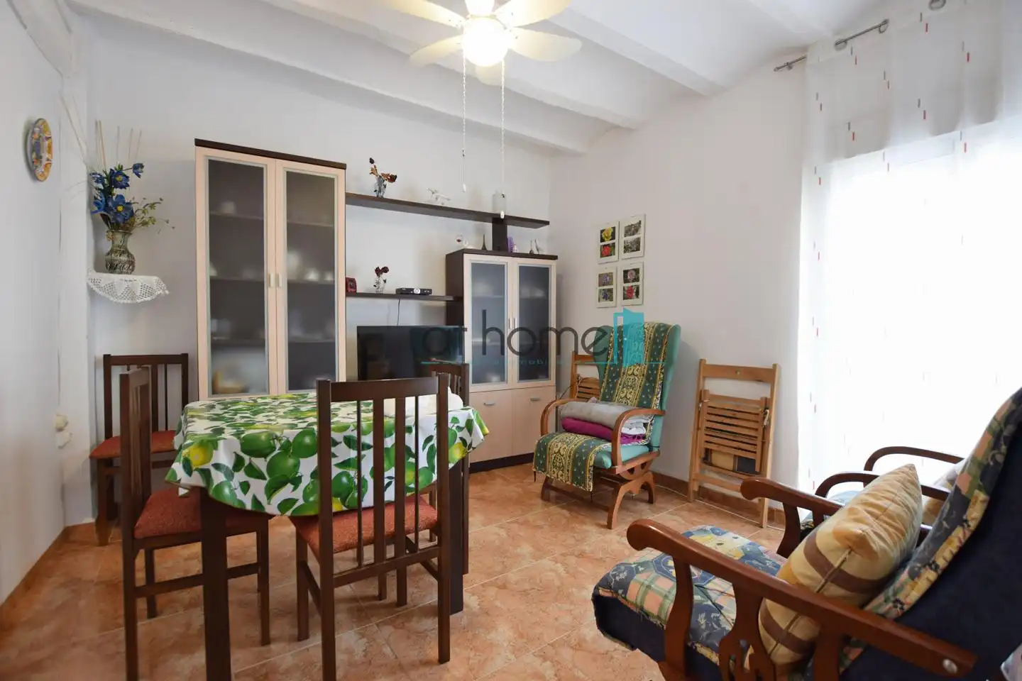 Sala de estar de Finca rústica en venta en Castellnovo con Terraza y Amueblado