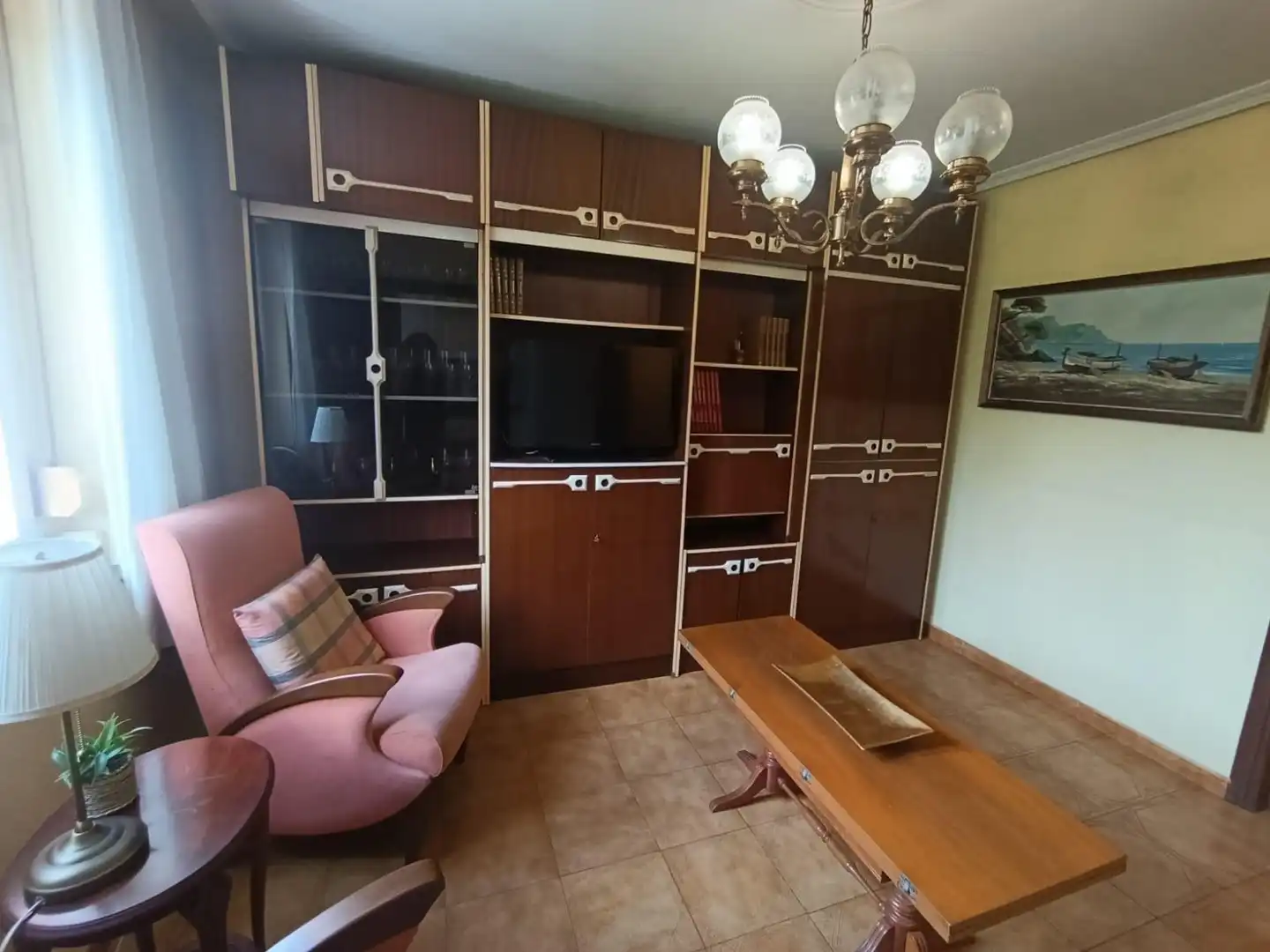 Living room of Flat for sale in Avilés  with Furnished