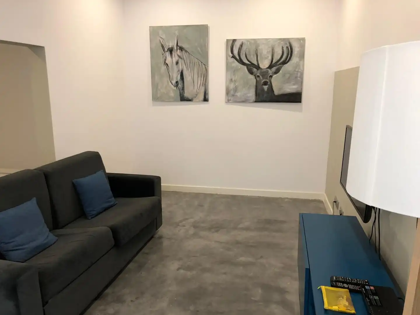 Wohnzimmer von Wohnung zur Miete in Barcelona mit Klimaanlage, Möbliert und Ofen