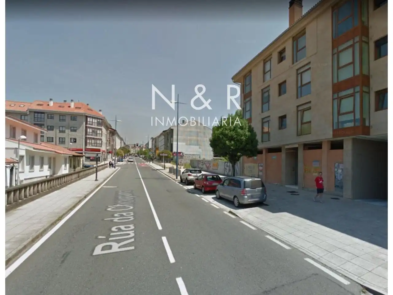 Exterior view of Commercial properties for rent in Santiago de Compostela 