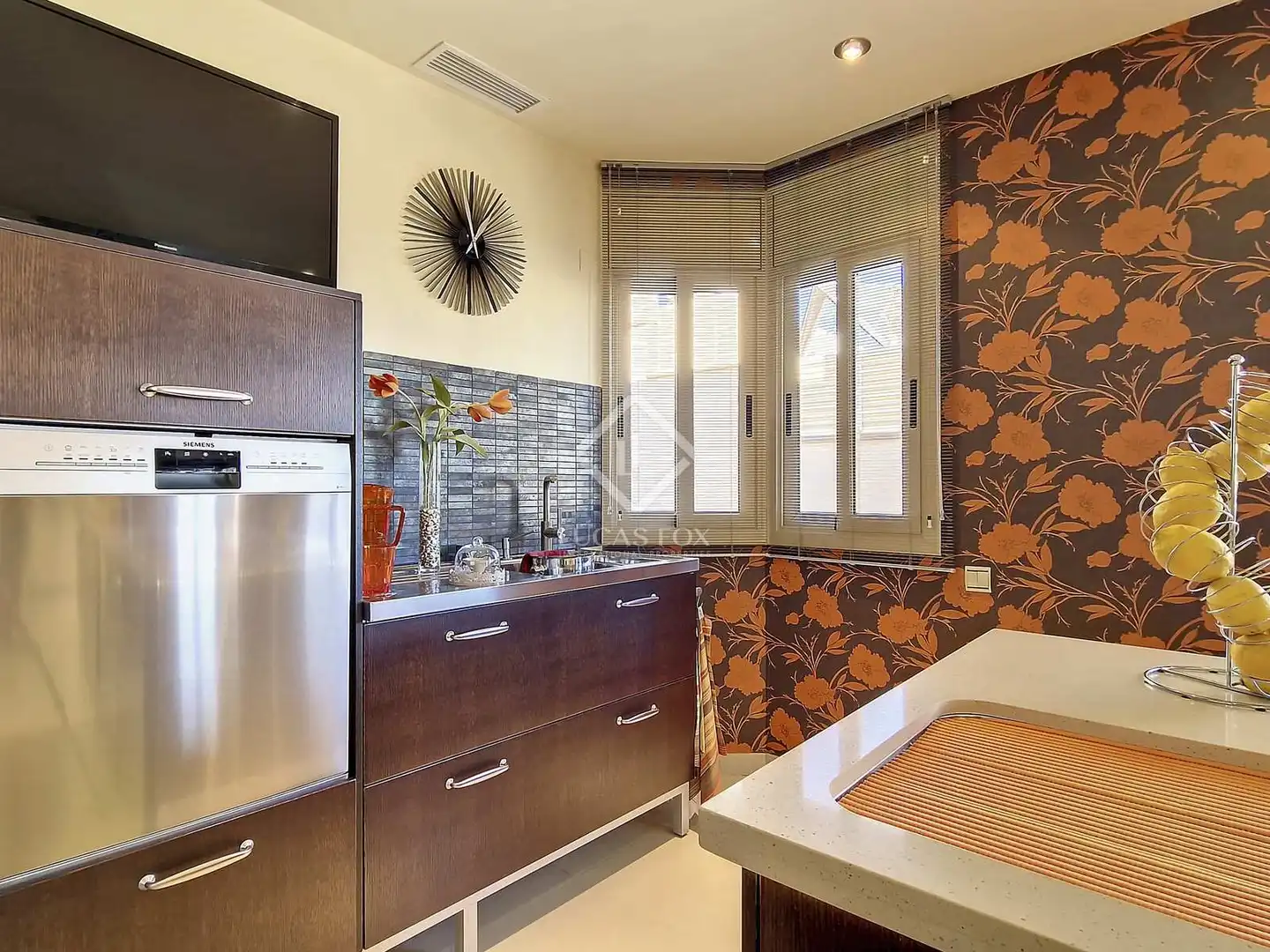 Cocina de Casa o chalet en venta en Cunit con Aire acondicionado, Calefacción y Jardín privado