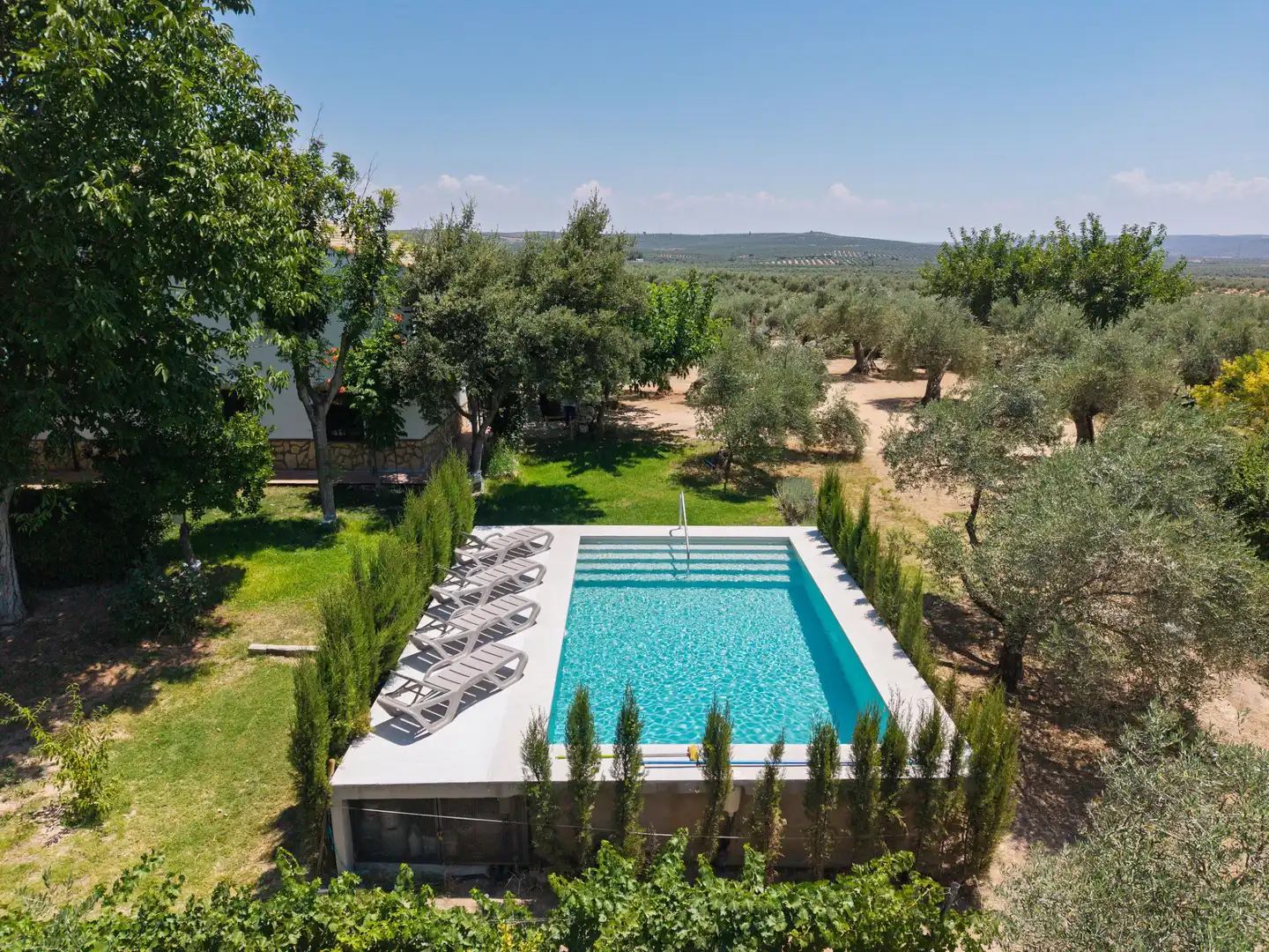 Piscina de Casa o chalet en venta en Marmolejo con Aire acondicionado, Jardín privado y Terraza