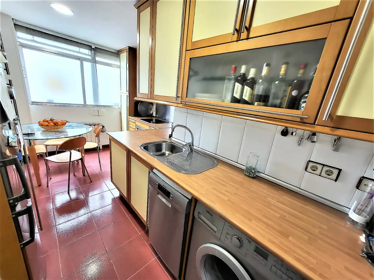 Cocina de Piso de alquiler en Madrid con Aire acondicionado, Calefacción y Terraza