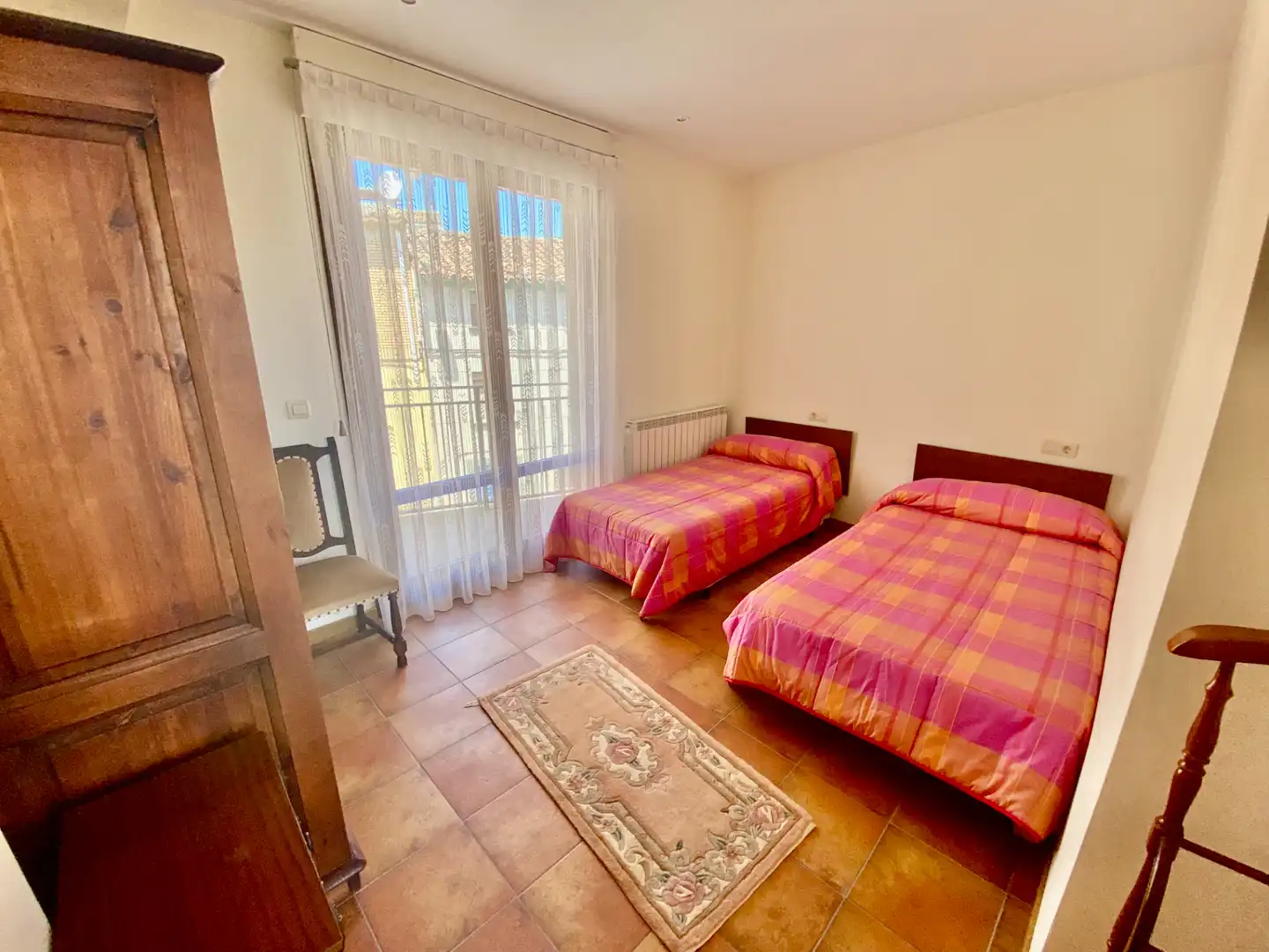 Schlafzimmer von Haus oder Chalet zum Verkauf in Vera de Moncayo mit Klimaanlage, Heizung und Privatgarten
