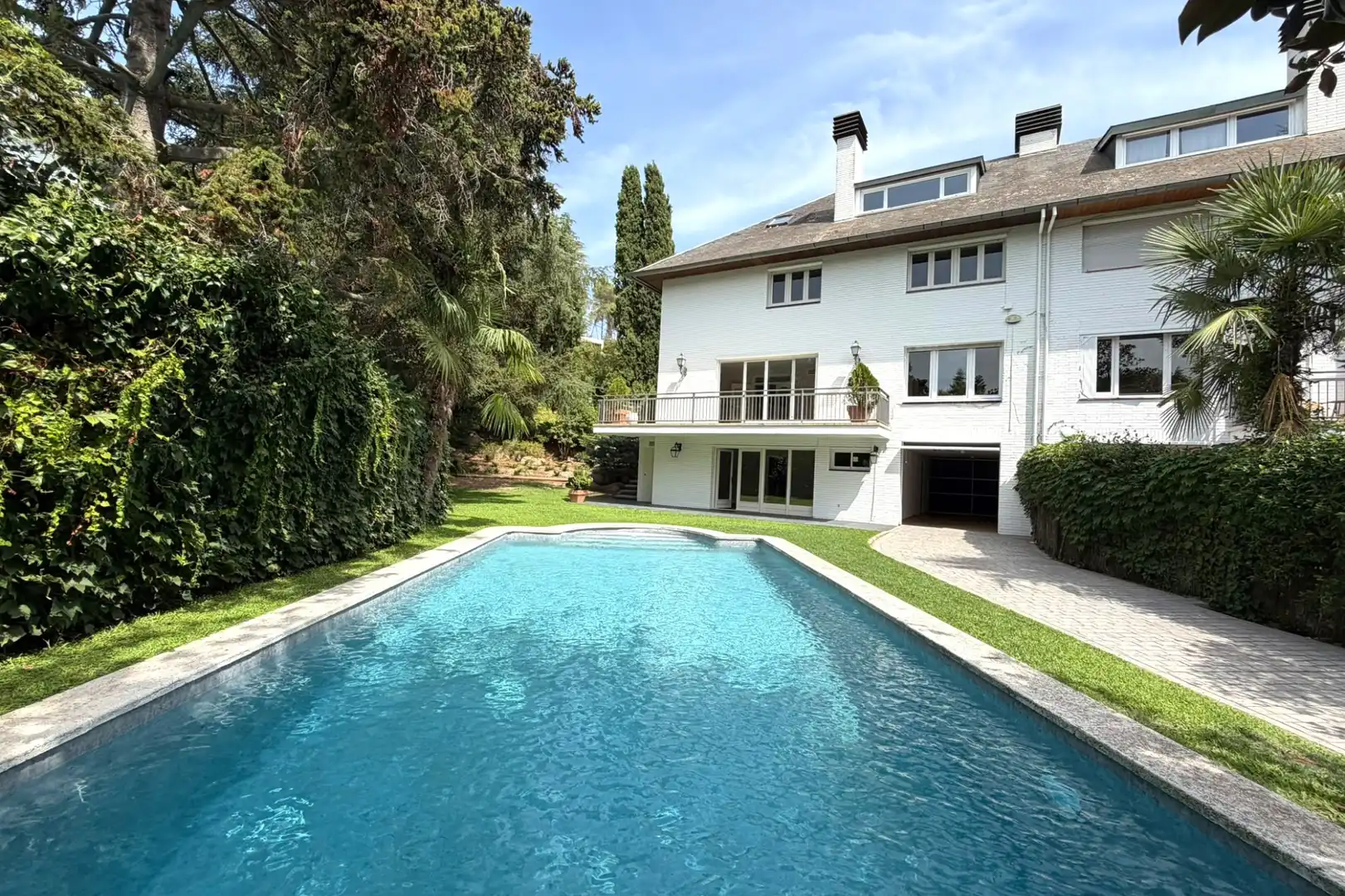 Piscina de Casa o chalet de alquiler en Sant Cugat del Vallès con Aire acondicionado, Calefacción y Jardín privado
