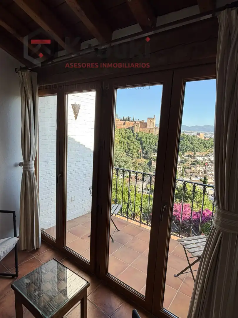 Balcony of Flat for rent in Granada  with Air Conditioner, Heating and Terrace