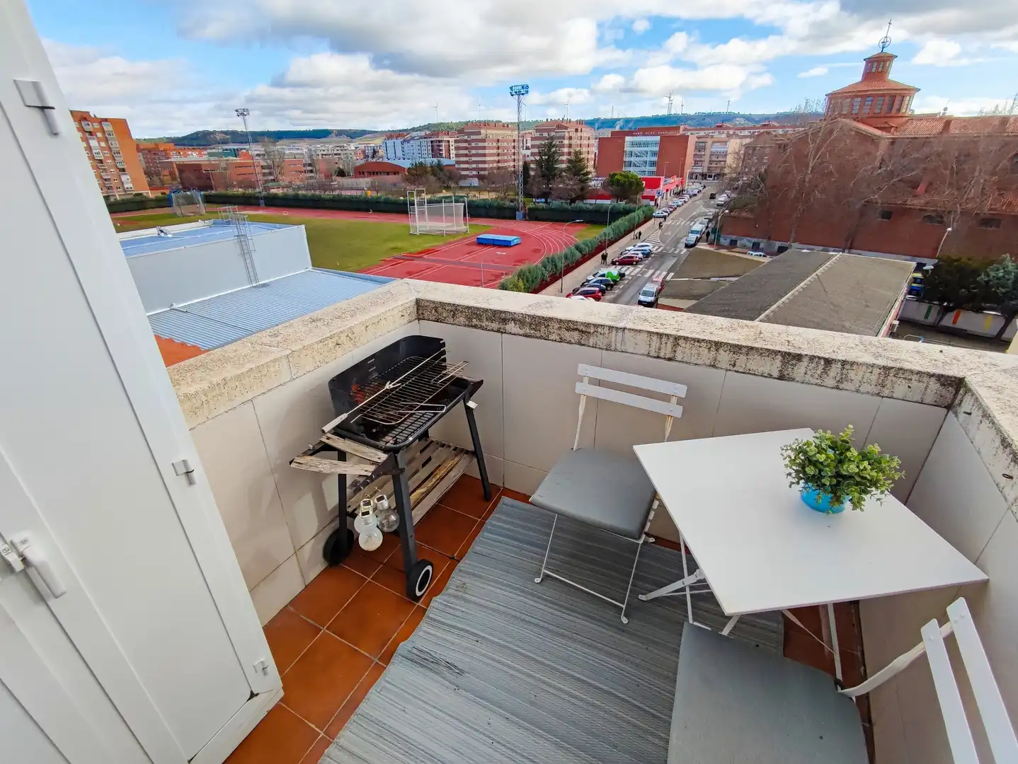 Terrace of Attic for sale in Palencia  with Air Conditioner, Heating and Parquet flooring