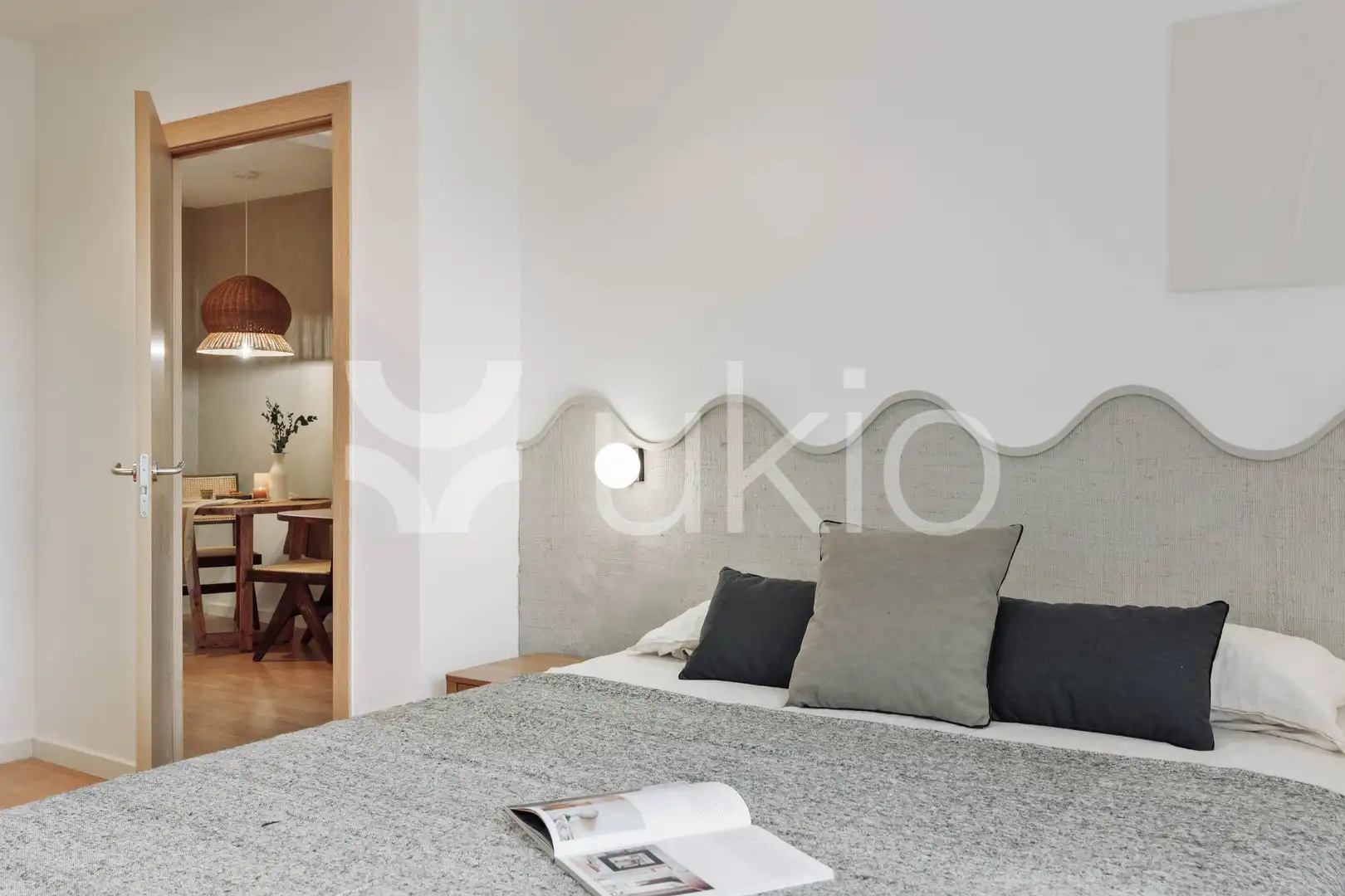 Habitación de Apartamento de alquiler en Barcelona con Aire acondicionado, Calefacción y Terraza