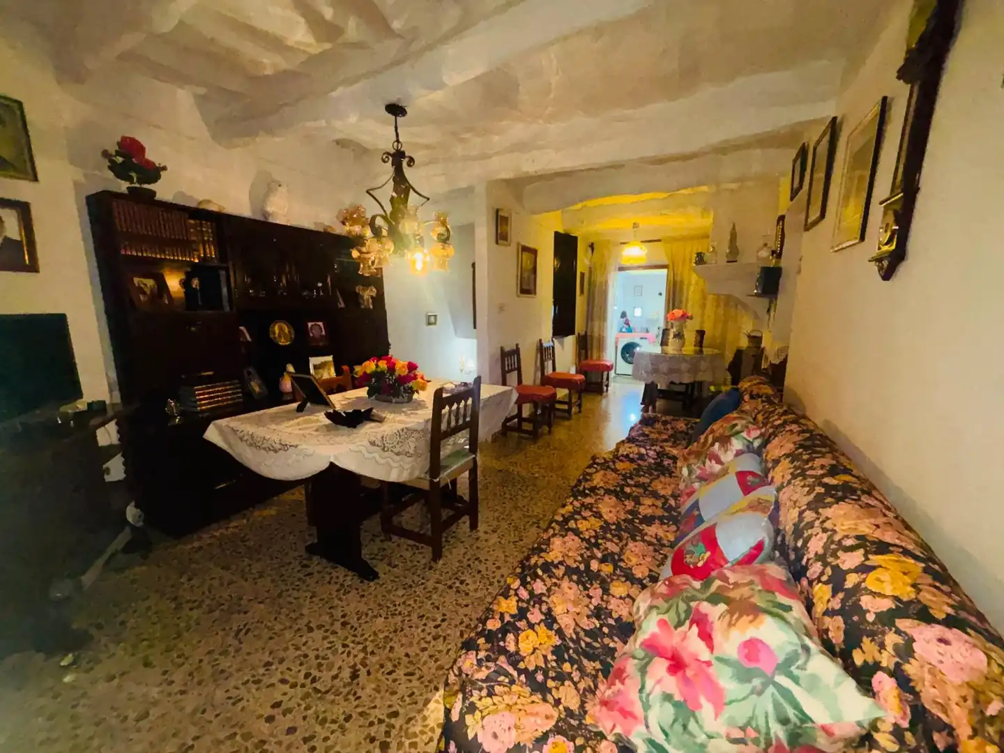 Sala de estar de Finca rústica en venta en Capileira