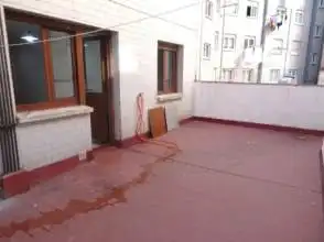 Balcony of Flat for rent in Gijón   with Heating, Parquet flooring and Storage room