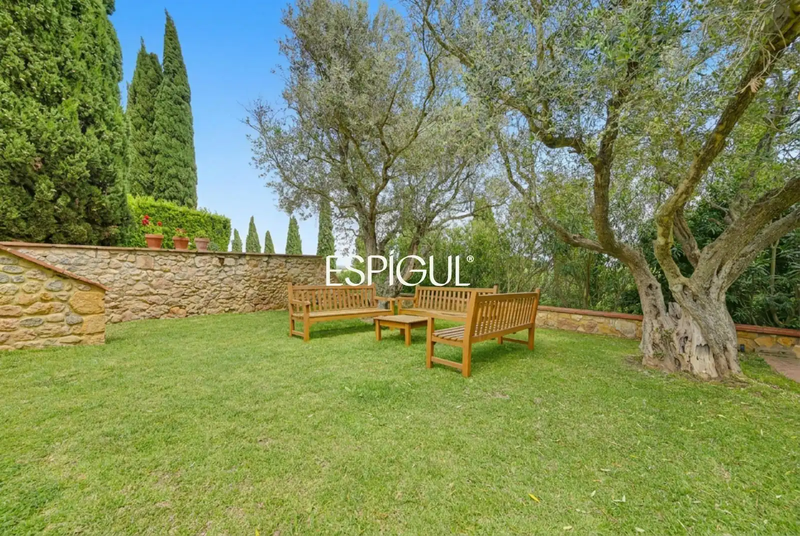 Jardín de Casa adosada en venta en Albons con Aire acondicionado, Calefacción y Jardín privado