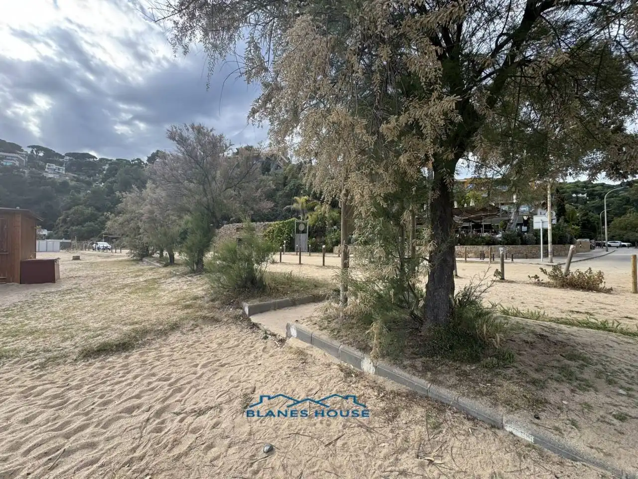 Außenansicht von Wohnung zum Verkauf in Lloret de Mar mit Klimaanlage und Terrasse