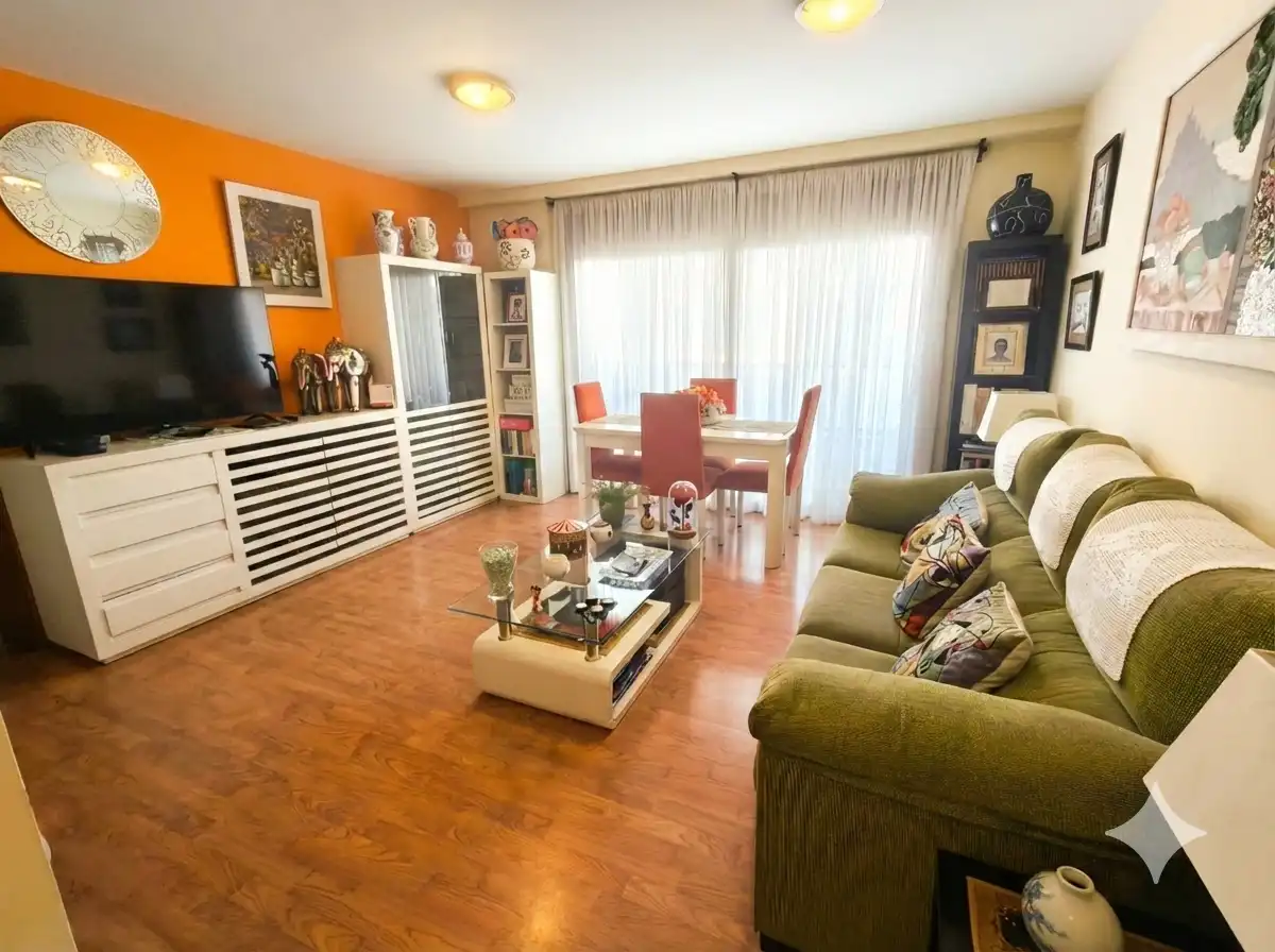 Sala d'estar de Pis en venda en Calella amb Aire condicionat, Calefacció i Parquet
