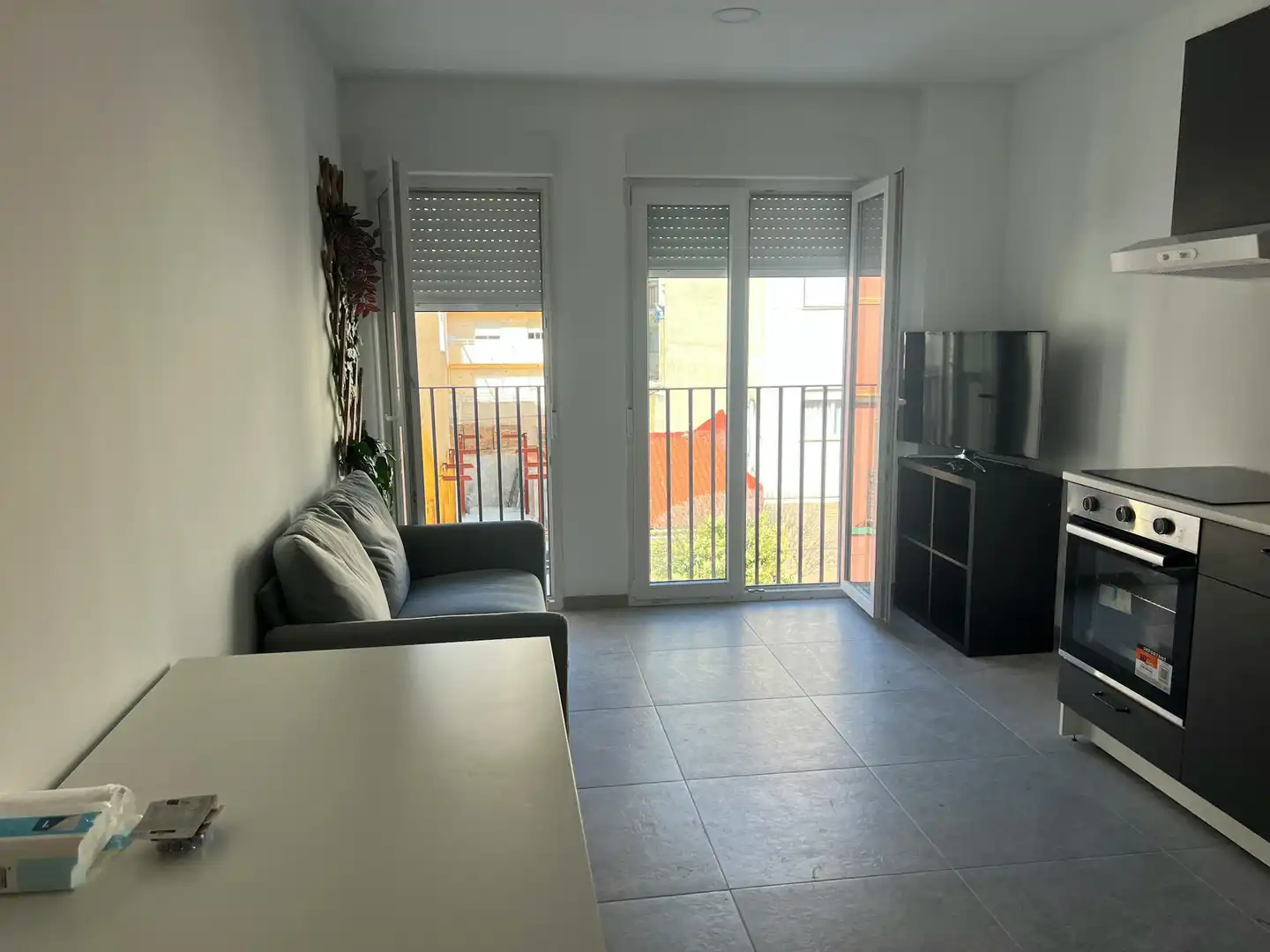 Sala de estar de Piso de alquiler en Valencia con Aire acondicionado, Calefacción y Amueblado