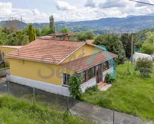 Vista exterior de Casa o xalet en venda en Langreo amb Calefacció, Jardí privat i Terrassa