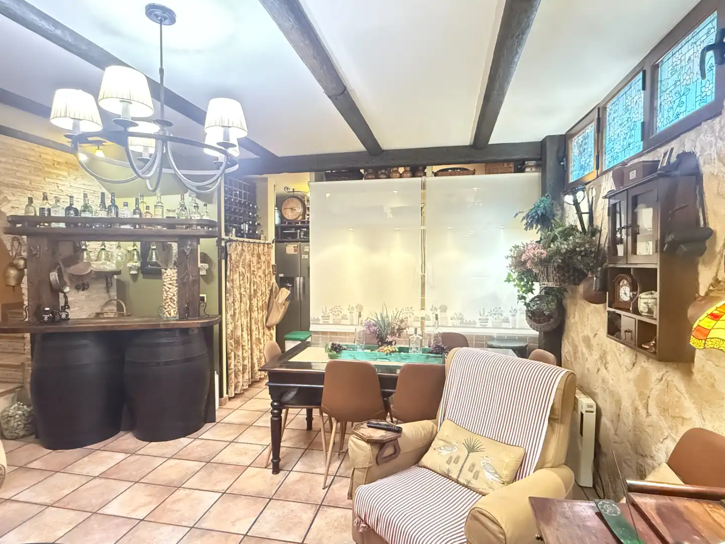 Dining room of Houses for sale in Alcalá de Henares  with Air Conditioner, Heating and Private garden